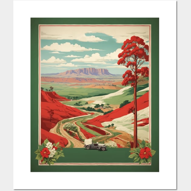 Bathurst Australia Vintage Travel Poster Tourism Art Wall Art by TravelersGems